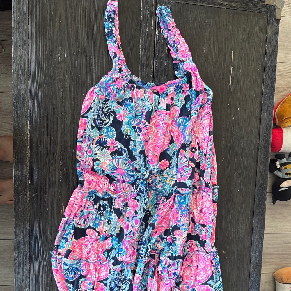 Lilly Pulitzer High Tide Navy Loro Dress
